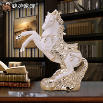 马摆件工艺品十二生肖风水客厅办公室家居装饰品开业送礼商务礼品
